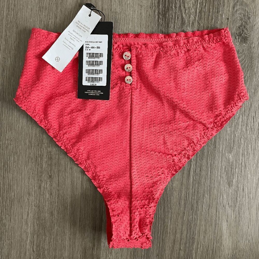 NWT ViX Scales Bela Hot Pant in Coral Medium​​​​​​ - Picture 7 of 8